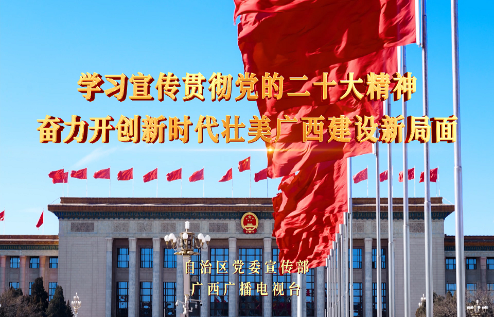 學習宣傳貫徹黨的二十大精神奮力開創(chuàng)新時代壯美廣西建設(shè)新局面
